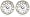 Platinum Overlay Sterling Silver "100 Facets Collection" Round Cubic Zirconia Antique-Style Earrings