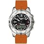 Tissot Men's T33.7.878.92 T-Touch Polished Titanium Orange Rubber Watch