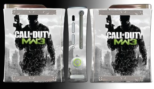 Call of Duty Modern Warfare 3 Black Ops 2 Game Vinyl Decal Skin Protector Cover 12 for Microsoft Xbox 360