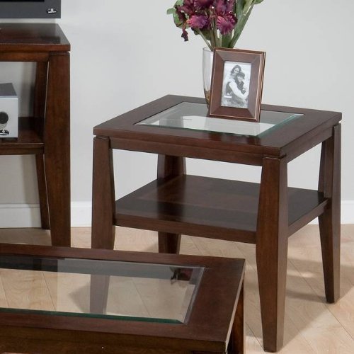 Bostick Brown Finished End Table