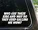 Who are these kids and why do they keep calling me mom? funny decal / sticker