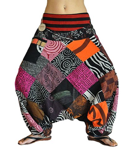 Virblatt harem pants traditional weavings s m l alternative cloth…