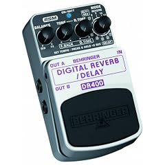 Behringer DIGITAL REVERB/DELAY DR400 Reverb/Delay Effektpedal
