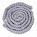 Sunmig Newborn Baby Roving Braid Wool Spinning Fiber Rugs Photography Photo Props (Grey)