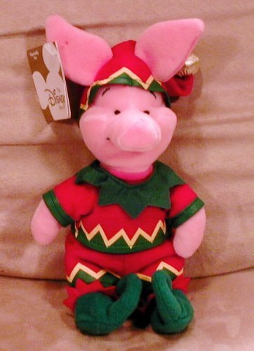 <br />Retired Disney Winnie the Pooh Santas Workshop Elf Piglet 9