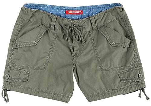Unionbay Juniors Tristy Rope Drawcord Cargo Shorts