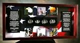 Patriotic Shadow Box - White House Edition - 4 Coin - With Iraqi Coins