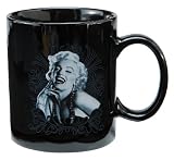 Vandor 70163 Marilyn Monroe Black 12-Ounce