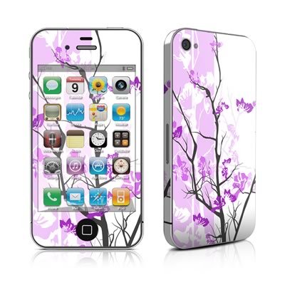Apple iPhone 4用スキンシール【Violet Tranquility】