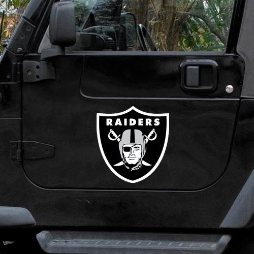 Oakland Raiders Car Magnet