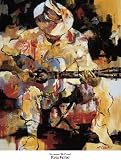 Blues Guitar by Suzanne Mccourt. Art Print Poster FRAME IT.. 27 inches width by 34 inches height. Highest Quality Art Poster Print