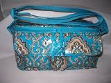 Vera Bradley Mini Cooler Thermal Insulated Lunch Tote Bag Box in Many Colors (Totally Turq) Reviews