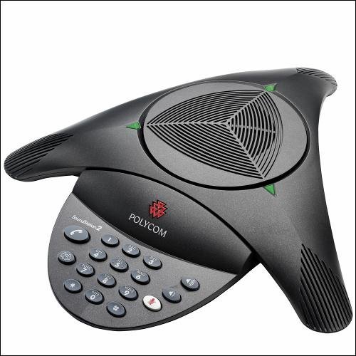 Polycom SoundStation 2 with Power Supply (Non Expandable, Non Display