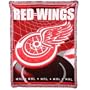 Detroit Red Wings Jacquard Woven Throw Blanket