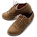 Ollio Women's Shoe Ballet Flat Faux Suede Wingtip Lace Up Oxford