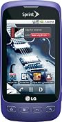 LG Optimus S Android Phone, Purple (Sprint)
