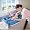 The First Year's Infant To Toddler Tub with Sling Blue