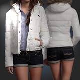「アバクロ（Abercrombie&Fitch） レディース RENEE ダウンジャケット (XS)」の画像