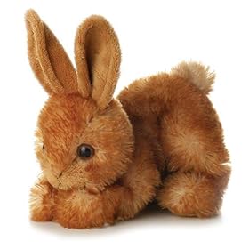  Aurora BITTY Rabbit Bunny MINI FLOPSIE 8 inch Plush Beanbag