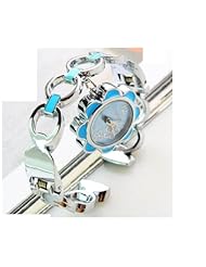 fashion flowers ladys womens bracelet watches wrist bangle watch WP@TGZ148453L