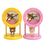 『リラックマ』振り子時計（ペンデュラムクロック）【リラックマ（黄）】/キャラクターグッズ