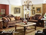 Tuscano Leather Living Room Set - AICO Furniture