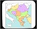 Mouse Pad with map, Europa, Europe