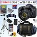 Canon EOS 7D 18 MP CMOS Digital SLR Camera with 28-135mm f/3.5-5.6 IS USM Standard Zoom Lens + 16GB Deluxe Accessory Kit