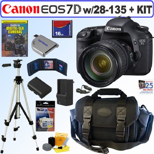 Canon EOS 7D 18 MP CMOS Digital SLR Camera  Canon 