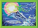 Eigenschaften Ravensburger 29763 / Ravensburger 29763 - Malen nach Zahlen Brilliant, Delfinreiten, 18x13 cm