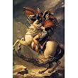 Jacques-Louis David (Napoleon exceed the great St. Bernard Pass) Art Poster Print - 13x19