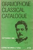 Gramophone Classical Catalogue - September 1980. Listing Records and Tapes