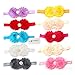 TANZKY® 10pcs Fashion Baby Headband Rose Pearl Ribbon Flower Princess Hairband