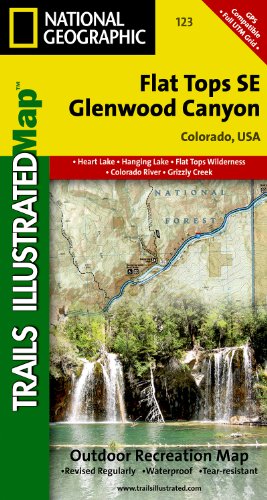Flat Tops SE, Glenwood Canyon (National Geographic Trails Illustrated Map)