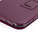 GMYLE(R) Purple PU Leather Slim Folio Magnetic Flip Stand Case Cover with Sleep/Wake Function for Barnes & Noble Nook HD 7