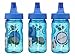 Nalgene Grip-n-gulp Everyday Kids Space Blue 12oz Water Bottle - 3 Pack 7.5 Inches Tall By 3 Inches in Diameter