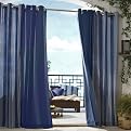 Gazebo Solid Indoor/Outdoor Grommet Top Window Panel - Blue (50x96")