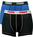 Puma - Boxer Basic Shorts 4er Pack - Blue Antrazite