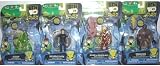 BEN 10 TEN ALIEN FORCE 4 FIGURE: GOOP, DNALIEN, KEVIN LEVIN, ALAN AS HEATBLAST