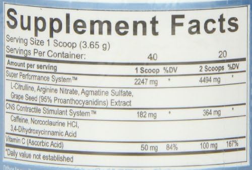 USP Labs Jack3D Micro Mineral Supplement 146g, Lemon Lime 5.1 oz
