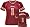 Virginia Tech Hokies -Women's- Dynasty Football Jersey - Large
