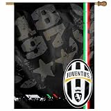 International Soccer League Juventus Football Club 27-by-37 Inch Vertical Flag