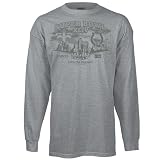 Indianapolis Colts vs. New Orleans Saints 2009 / 2010 Super Bowl XLIV 44 Dueling Skyline Long Sleeve T-shirt