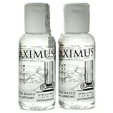 MAXIMUS by Liquid Silk 50 ml Pump Bottle Maximus Lube Personal Lubricant 2 PACK