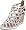 Silver/Metallic Elastic