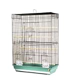 Prevue Hendryx Flight Cage, Green and Black