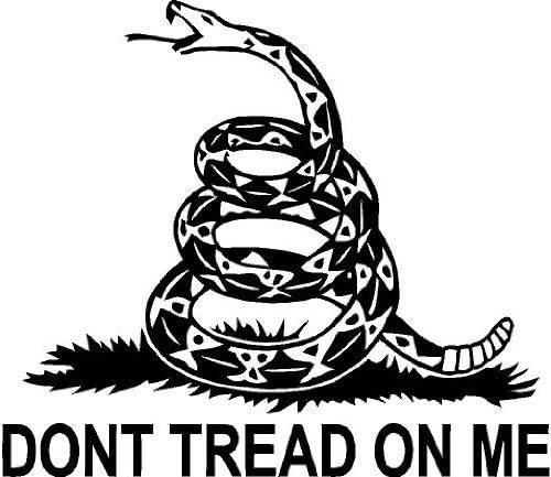 Don't Tread On Me - Size Small - Vinyl Wall Decal