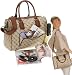TOMMY HILFIGER Tasche RUTH Dufflebag Handtasche Schultertasche [ Beige / Mocka ] Camel - Braun