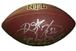 Ricky Watters Autographed NFL Wilson Composite Football Featuring "Super Bowl Champs!" & "Run Ricky Run" Inscription! Proof Photo
