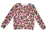 Alfred Dunner Autumn Weekend Multi Floral Print Sweater